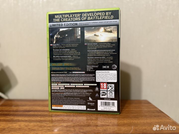 Medal of Honor Limited Edition Xbox 360 лицензия