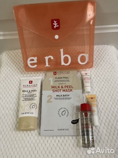 Наборы косметики Estee Lauder, Shiseido, Erborian