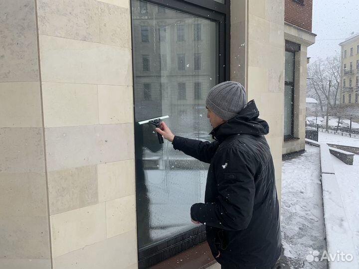 Мойка окон и витрин,зеркало