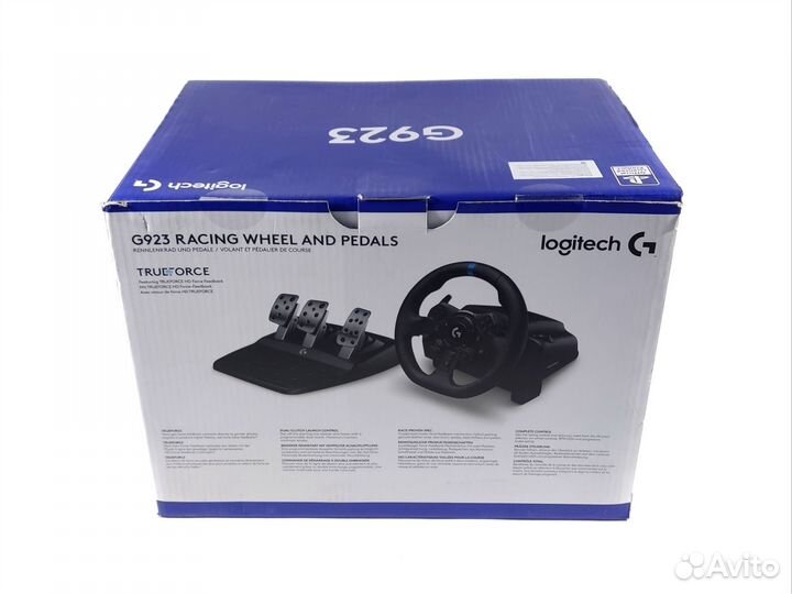 Новый Logitech G923 TrueForce Force Feedback