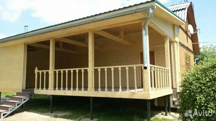 Терраса, веранда под ключ арт9