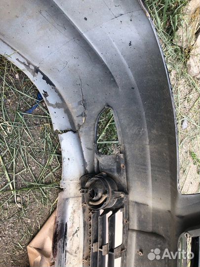 Бампер передний priora 1