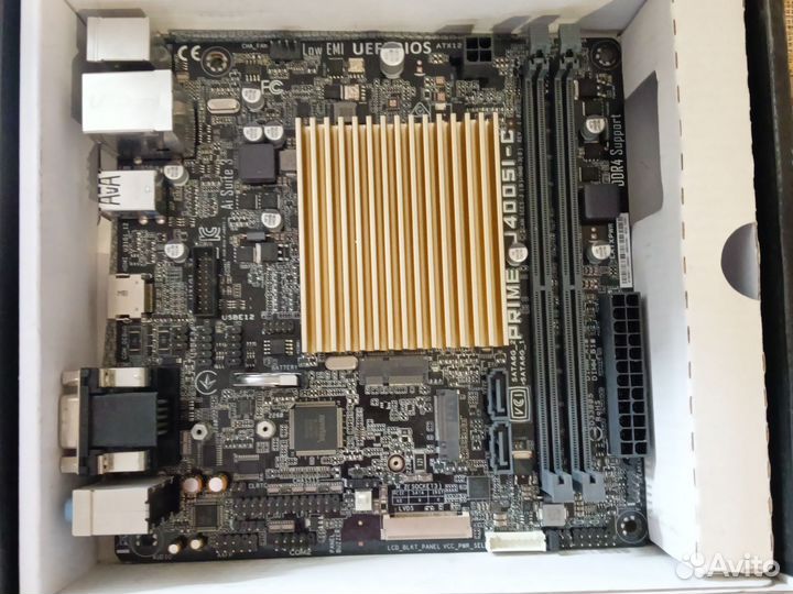 Материнская плата Asus prime j4005i-c