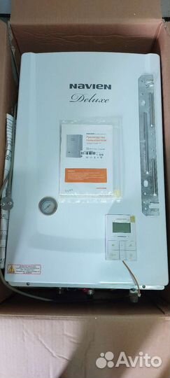 Двухконтурный газовый котёл Navien Deluxe бу