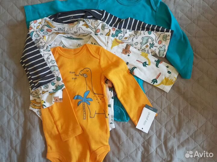 Боди для мальчика 68 74