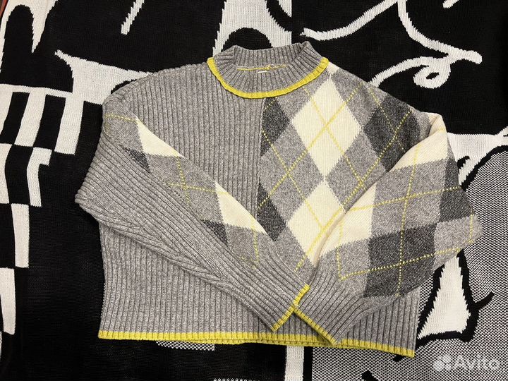 Свитер в клетку H&M x Pringle of Scotland