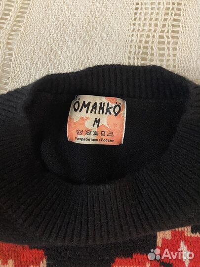 Свитер omanko flowers