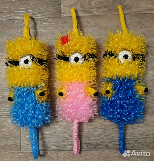 Мочалки миньоны