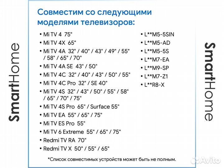 Пульт для телевизора Xiaomi Mi TV CN