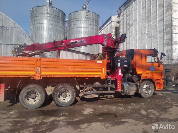 КамАЗ 65115 Е-5 с КМУ, 2020