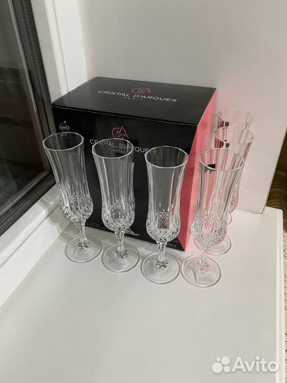 Бокалы для шампанского Cristal D'Arques