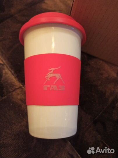 Керамическая кружка газ Новая