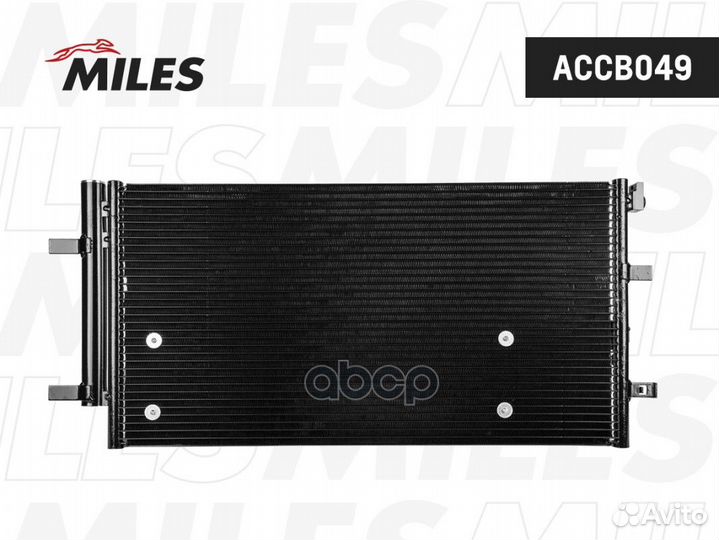 Радиатор кондиционера (конденсор) accb049 Miles