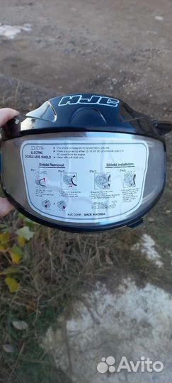 Визор для мотошлема