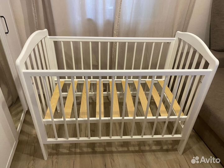 Кроватка детская из массива березы Piccolo Milano