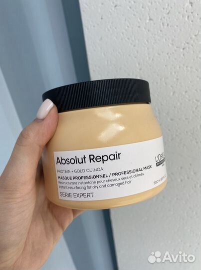 Проф маски Loreal и Kerastase на деление