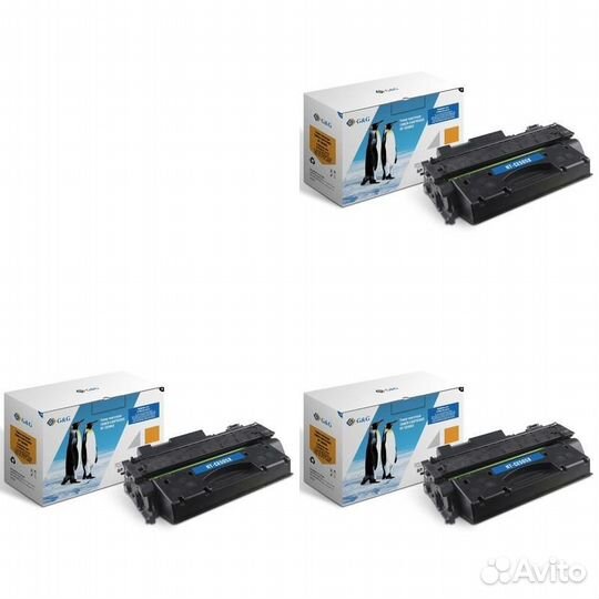 Картридж G&G NT-CE505X-3PK 1453363