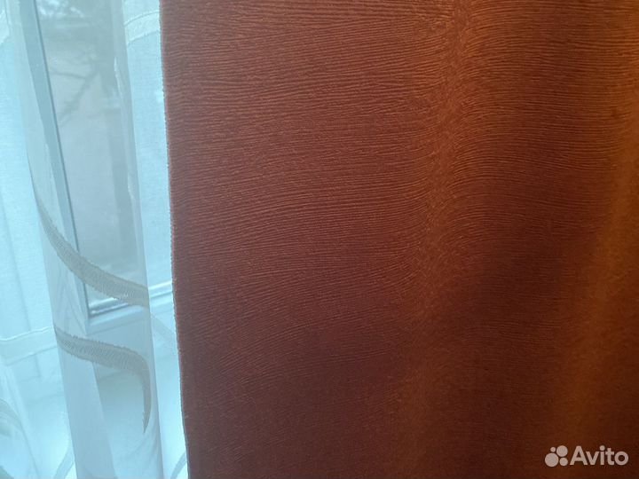 Шторы готовые красивого шоколадного цвета