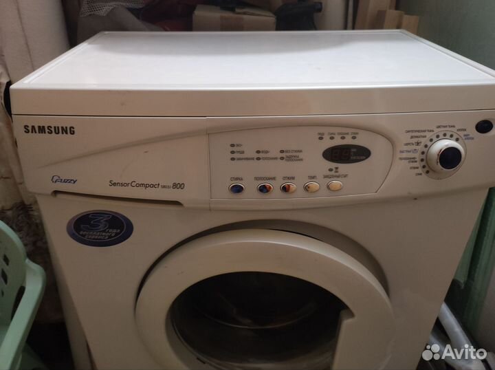 На запчасти Стиральная машина samsung S803J
