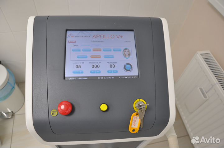 Аппарат фотоомоложения и фотоэпиляции Apollo V+