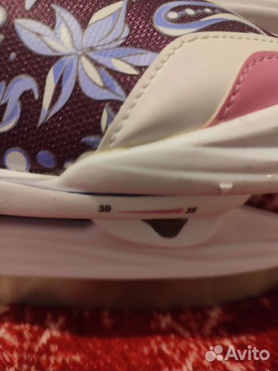 Коньки раздвижные 30-35