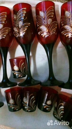 Набор фужеров И стопок СССР