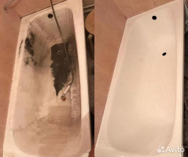 Реставрация ванн жидким акрилом