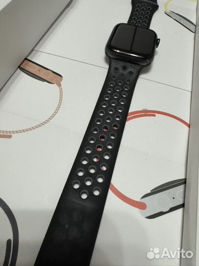 Часы apple watch series 5 44 mm nike