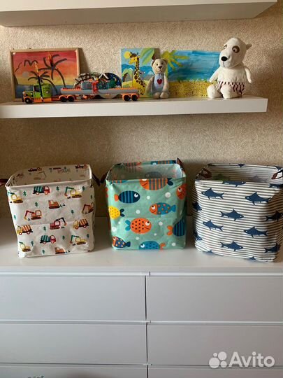 Корзина для хранения вещей игрушек