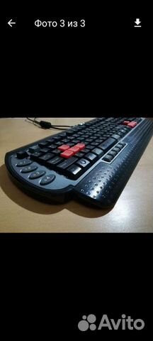 Игровая механическая клавиатура бу