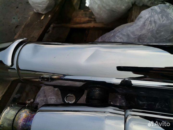 Глушитель на. Yamaha Drag Star 1100 classic