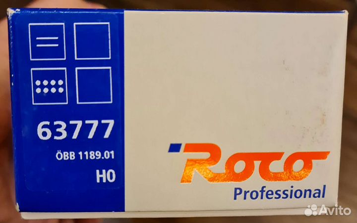 Электровоз 1189.01 roco 63777 1/87