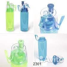 Бутылка для воды спортивная в ассорименте