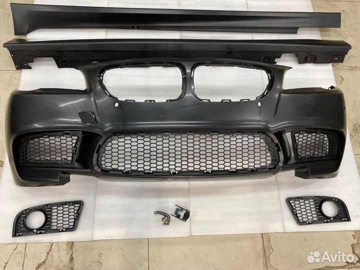 Обвес М лук для BMW F10 + диффузор LED