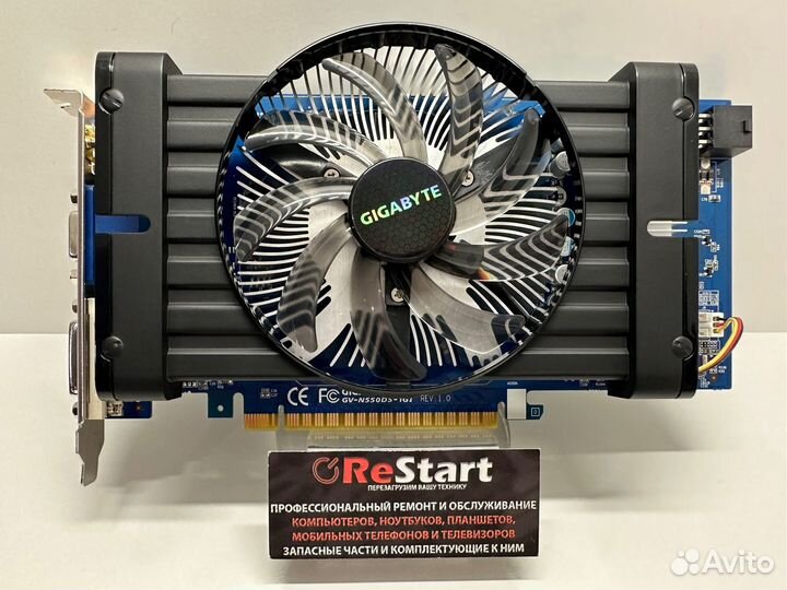 Gigabyte GeForce GTX 550 Ti 1Gb