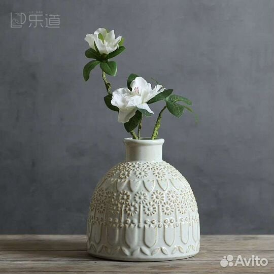 Ваза для цветов керамика