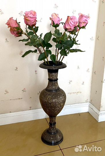 Ваза с цветами Премиум Люкс