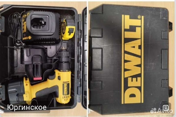 Шуруповерт dewalt