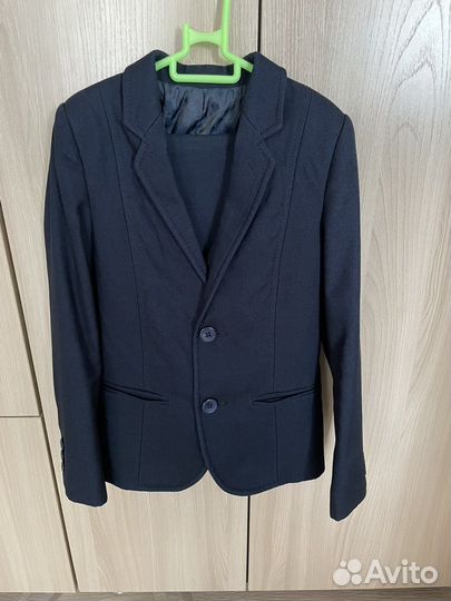 Школьный костюм для мальчика 122 128 синий