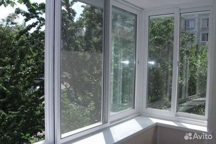 Пластиковое окно с установкой