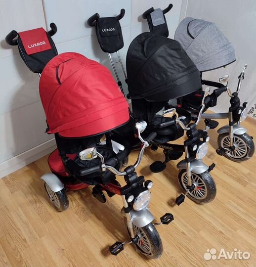 Детские велосипеды Luxmom 5199 с музыкой и фарой