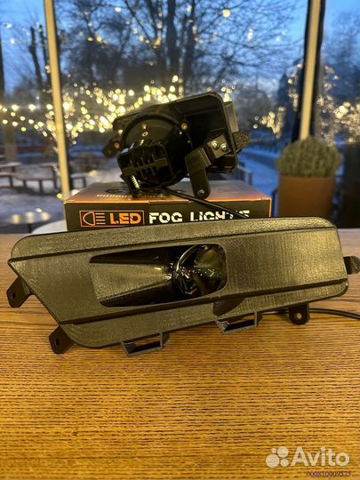 Лазерные туманки Skoda Octavia A7