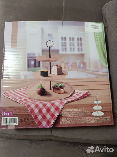 Сервировочный поднос новый