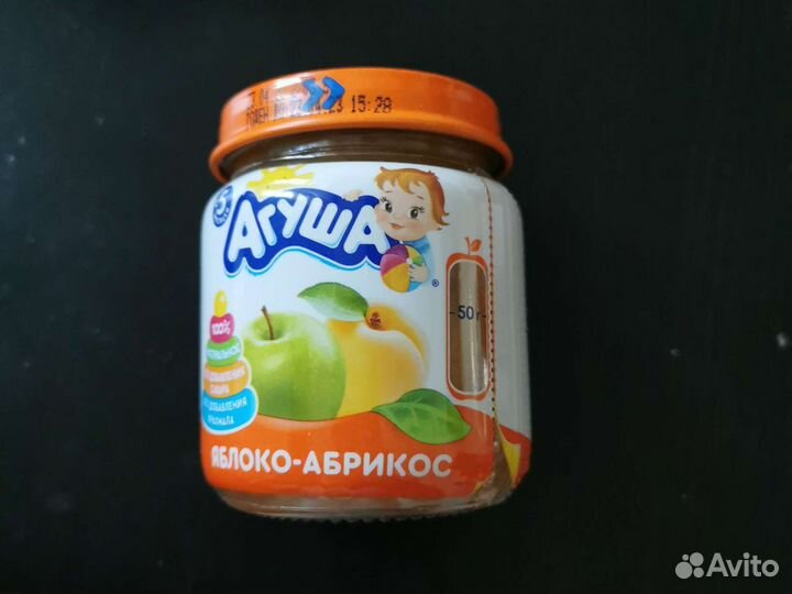 Фруктовое пюре агуша