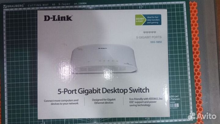 Гигабитный коммутатор D-Link DGS-1005D