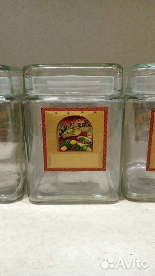 Банки стеклянные для сыпучих продуктов