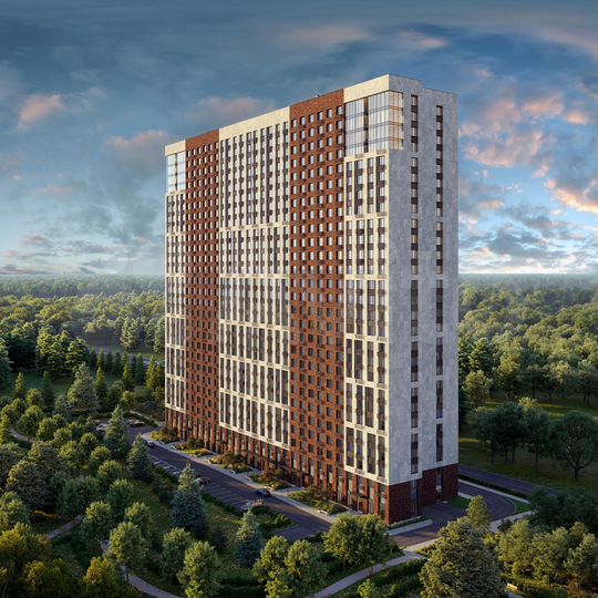 Апартаменты-студия, 22,9 м², 14/28 эт.