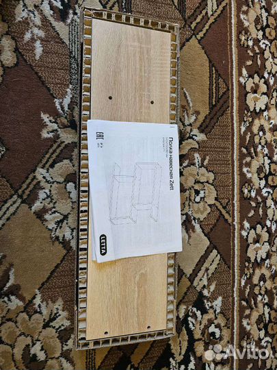 Полка настенная дуб