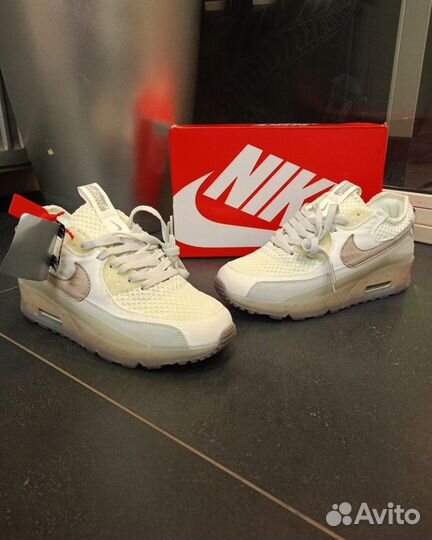 Кроссовки nike air max женские белые 38 размер 37