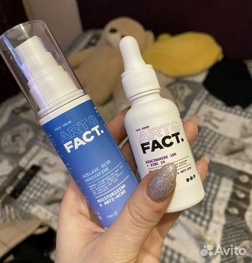 Анти-акне крем флюид + сыворотка